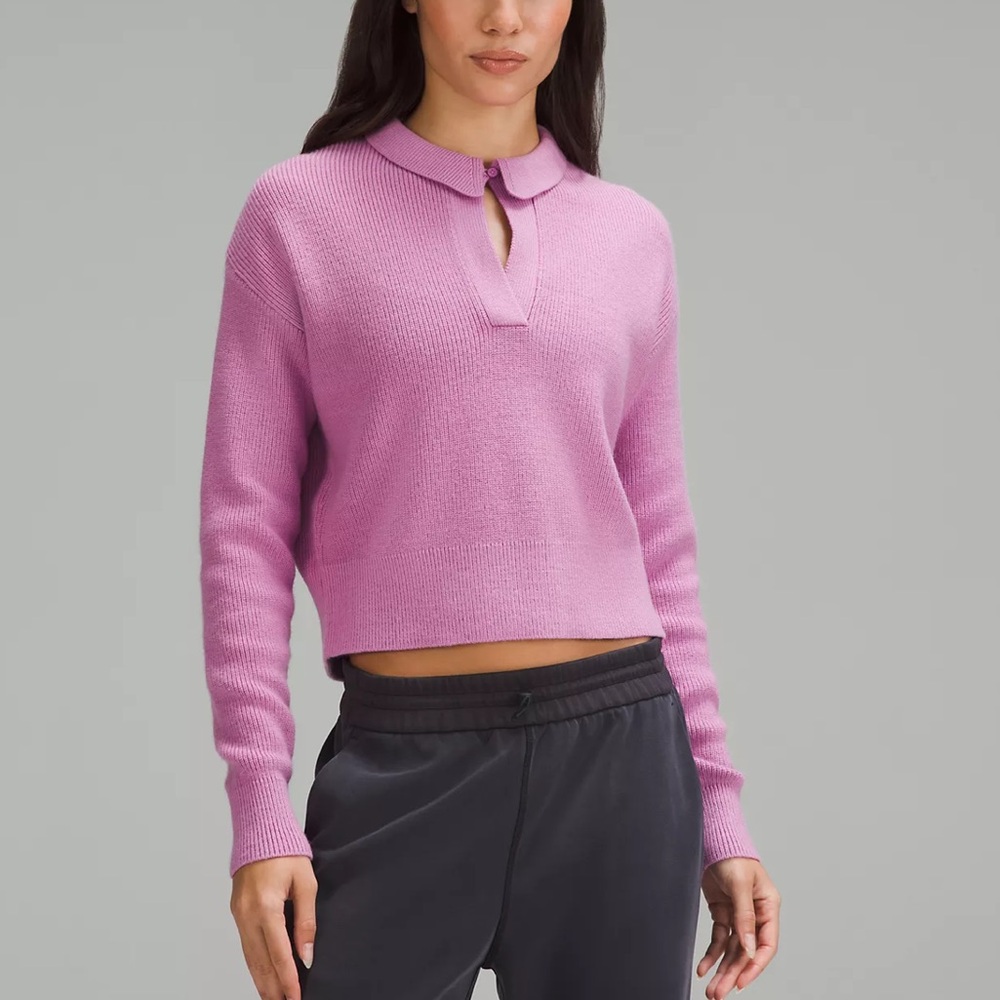 Lululemon Dahlia Mauve Sweater